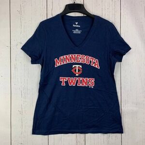 Minnesota Twins MLB Medium Fanatics Casual T-Shirt‎ Blue New Women